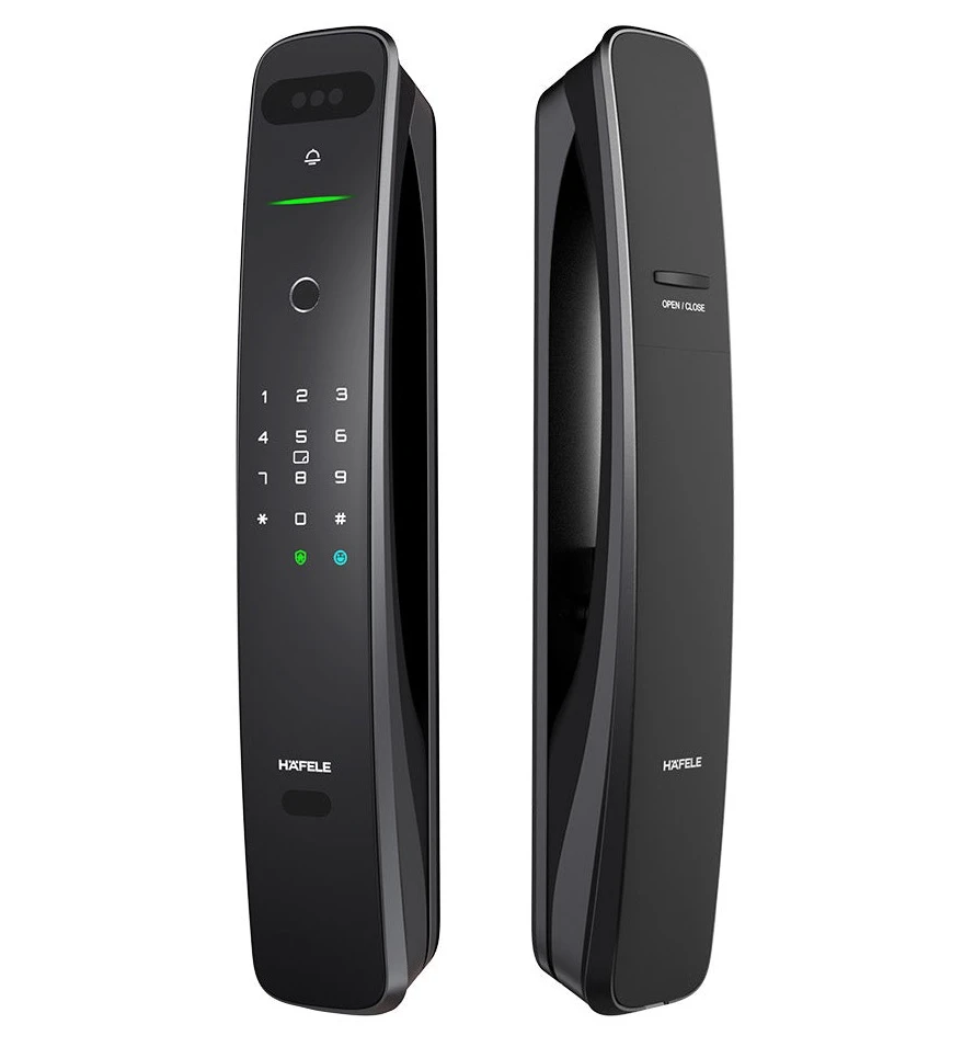 (120mm,FaceID) Khoá điện tử HAFELE PP9100 912.20.697 (màu đen)