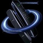 (120mm,FaceID) Khoá điện tử HAFELE PP9100 912.20.697 (màu đen)