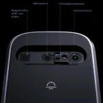 (120mm,FaceID) Khoá điện tử HAFELE PP9100 912.20.697 (màu đen)