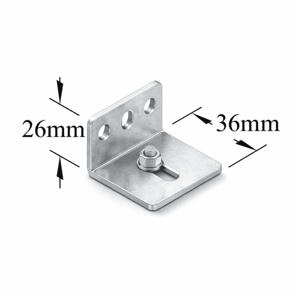Bas gắn tường cho ray trượt Slido classic HAFELE 940.42.061