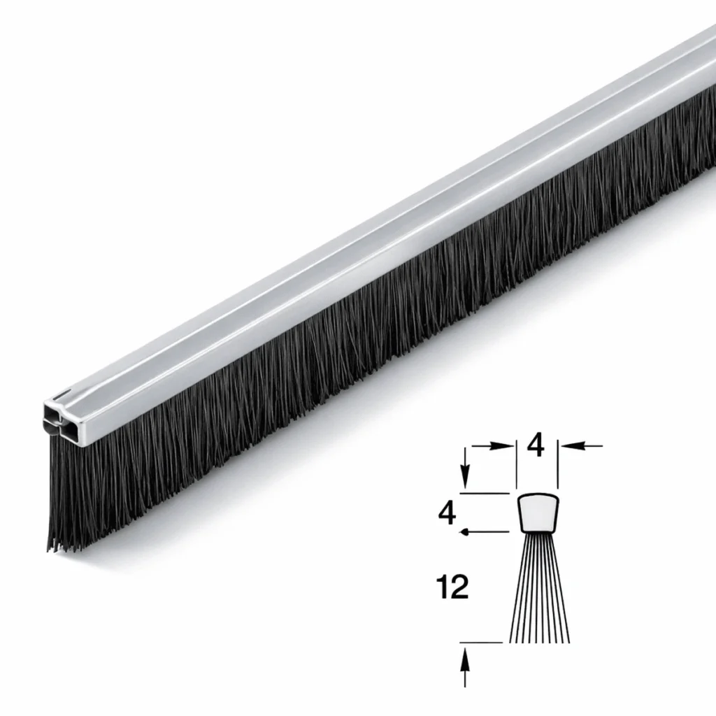 (1250mm) Thanh chắn bụi dạng chổi HAFELE 950.06.092