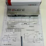 Kẹp kính dưới inox bóng, HAFELE 981.00.654