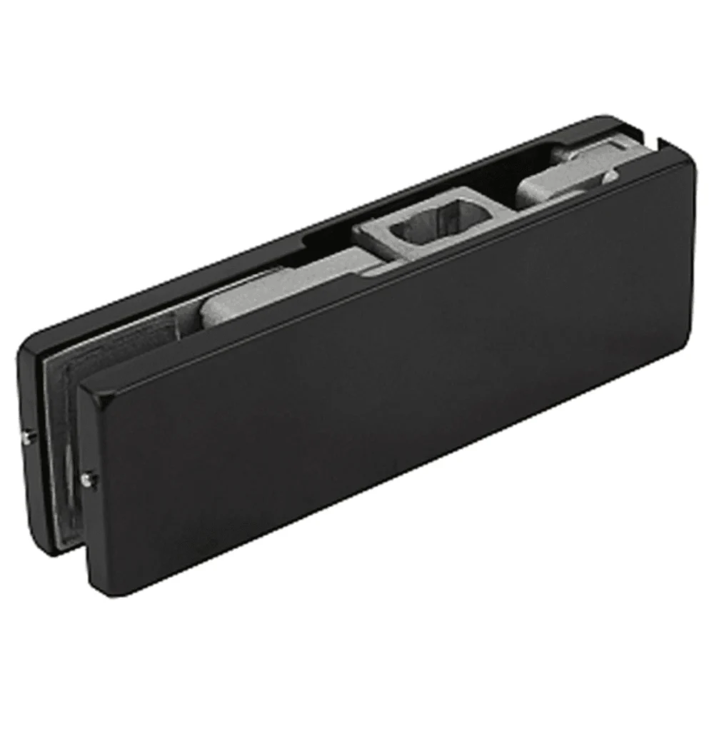 Kẹp kính dưới inox đen mờ, HAFELE 981.00.655