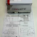 Kẹp kính trên inox bóng, HAFELE 981.00.657