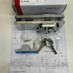 Khóa kẹp chân kính inox bóng, HAFELE 981.00.660