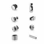 (Oval) Bộ phụ kiện cửa trượt phòng tắm HAFELE 981.06.320