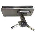 Khóa kẹp chân kính inox mờ, HAFELE 981.50.030