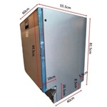 Máy rửa bát BOSCH Series 4 bán âm, SMI4HVS33E (Pure Dry)