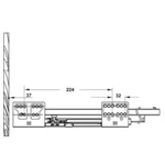 (H135) Ray hộp Alto HAFELE