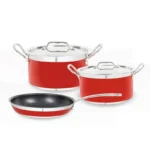 Bộ nồi chảo với chảo chiên Hafele COOKWARE RED 531.08.042