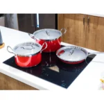 Bộ nồi chảo với chảo chiên Hafele COOKWARE RED 531.08.042