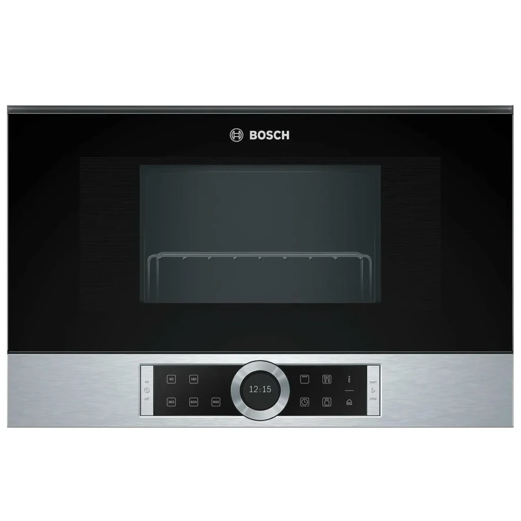 (21L) Lò vi sóng BOSCH Series 8 BFL634GS1B (Không đĩa xoay)