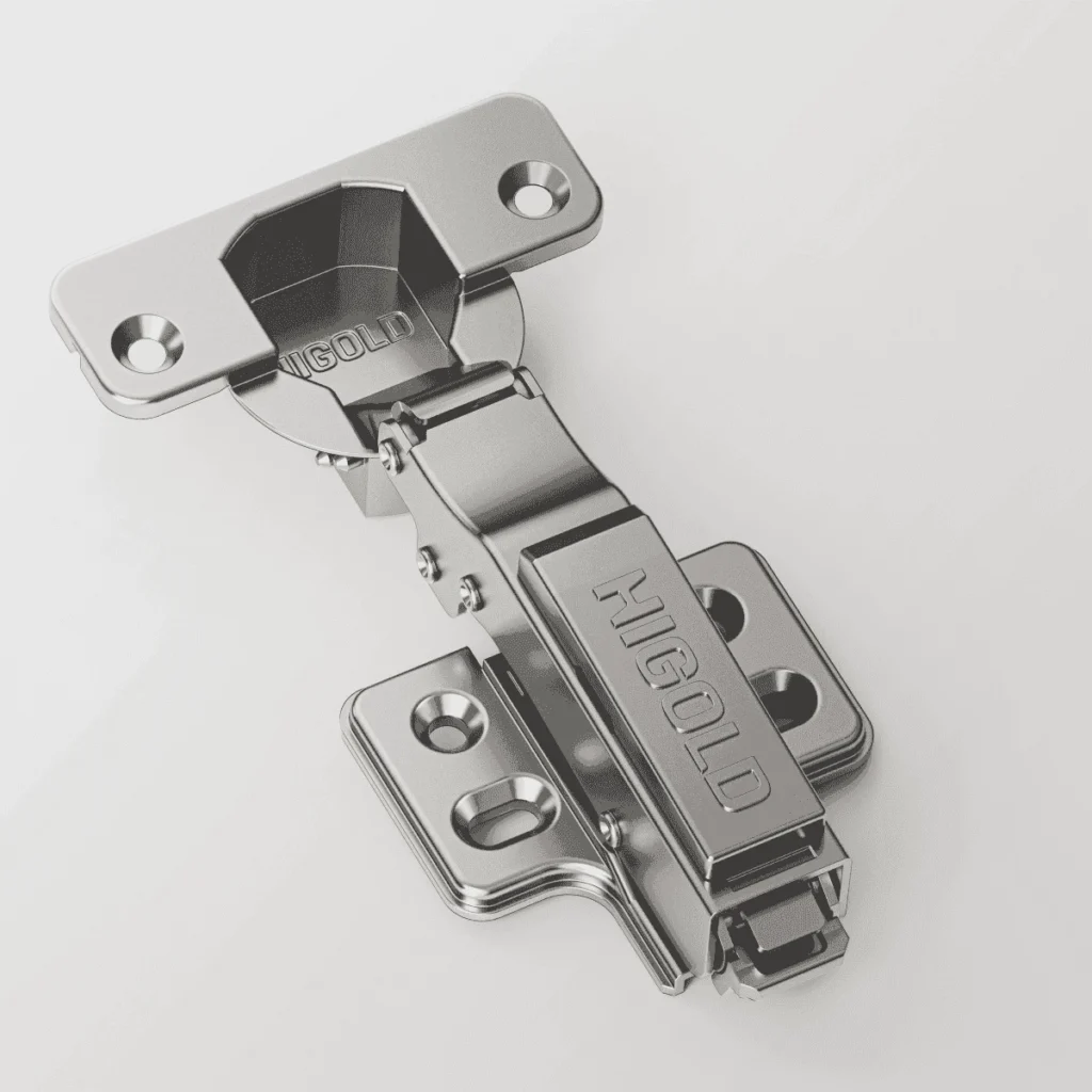 (Giảm chấn, 105độ) Bản lề inox304 HiGold series N 813524 813525 813526