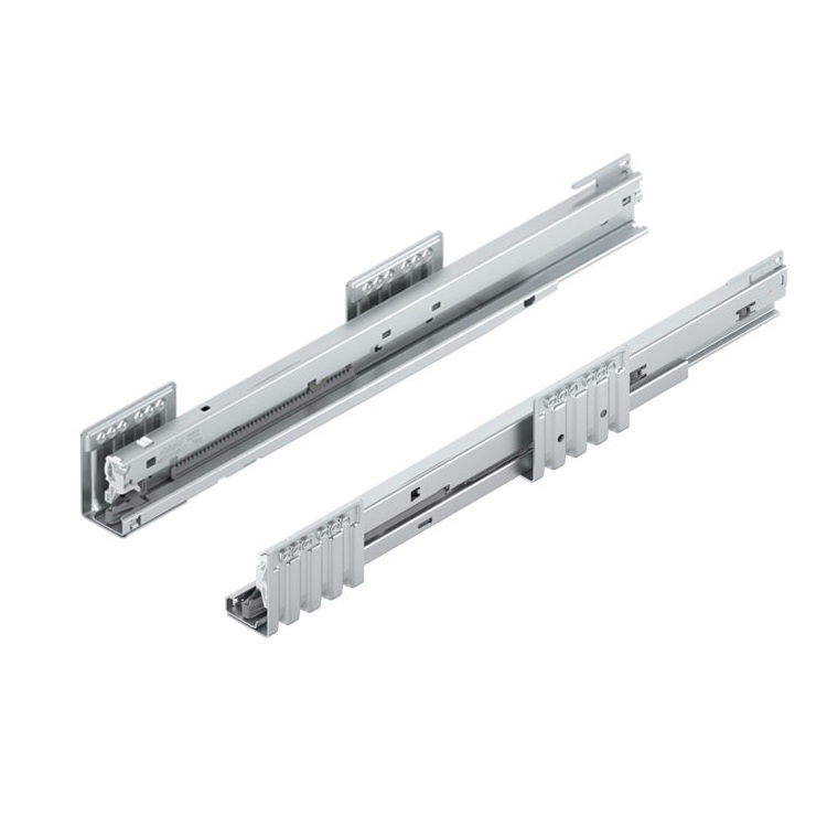 (40kg, 500mm) Ray trượt dưới Blum 450.5001B 7828244 giảm chấn cho ray hộp MERIVOBOX