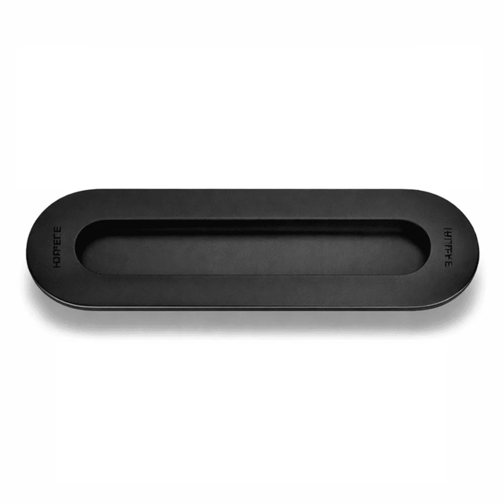 (DIY 150x50x13mm) Tay nắm âm HAFELE 489.72.138 (đen mờ)