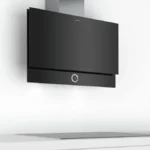 (90cm,717m3/h) Hút mùi BOSCH kính thằng gắn tường Series 8 DWF97RV60B (717m3/h)