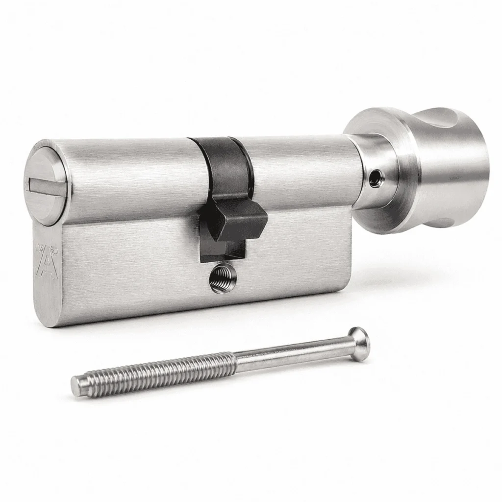 (60-71mm, WC) Ruột khoá HAFELE 1 đầu vặn 916.96.407 916.96.456 916.96.422