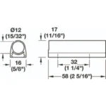 Đế công tắc LED HAFELE 833.89.330 833.89.331 833.89.332