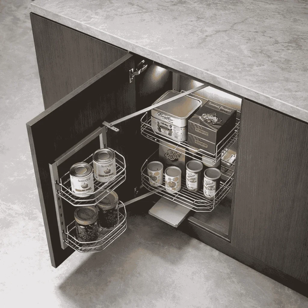 (C,X450,H650) Rổ tủ đồ khô HAFELE 548.65.006 2 tầng KOSMO-C DOLCE