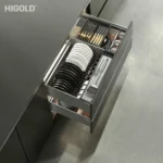 (600-900mm) Giá bát đĩa đa năng tủ dưới HiGold Sheare, khay hộp