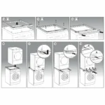 Giá liên kết máy giặt và sấy Bosch WZ20311