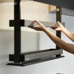 (600-900mm) Giá gia vị nâng hạ điện HiGold, nhôm hộp (Star move)