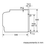 (71L) Lò nướng BOSCH Series 4 HBA534BS0A (3D Hotair)