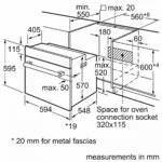 (66L) Lò nướng BOSCH Series 2 HBF113BR0A (3D Hotair)