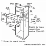 (66L) Lò nướng BOSCH Series 2 HBF113BR0A (3D Hotair)