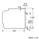 (71L) Lò nướng BOSCH Series 6 HBG536EB3 (3D Hotair)