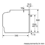 Lò nướng BOSCH Series 8 HBG633BB1B (4D Hotair)