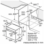 Lò nướng BOSCH Series 8 HBG6764S6B (4D Hotair)