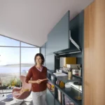 Bộ tay nâng cánh đơn BLUM HL top