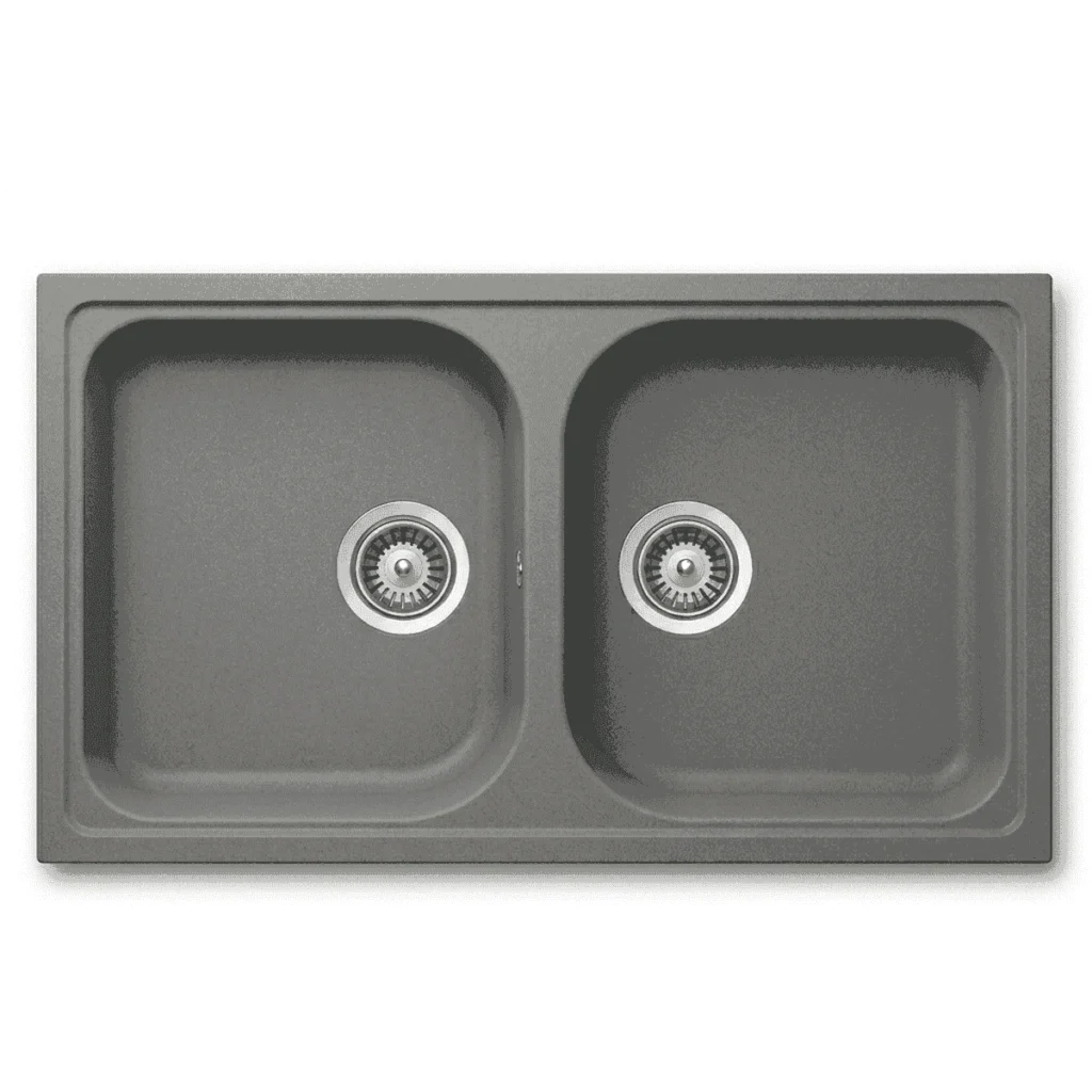 (860mm) Chậu bếp HAFELE HS19-GEN2R90 570.35.580 Grey