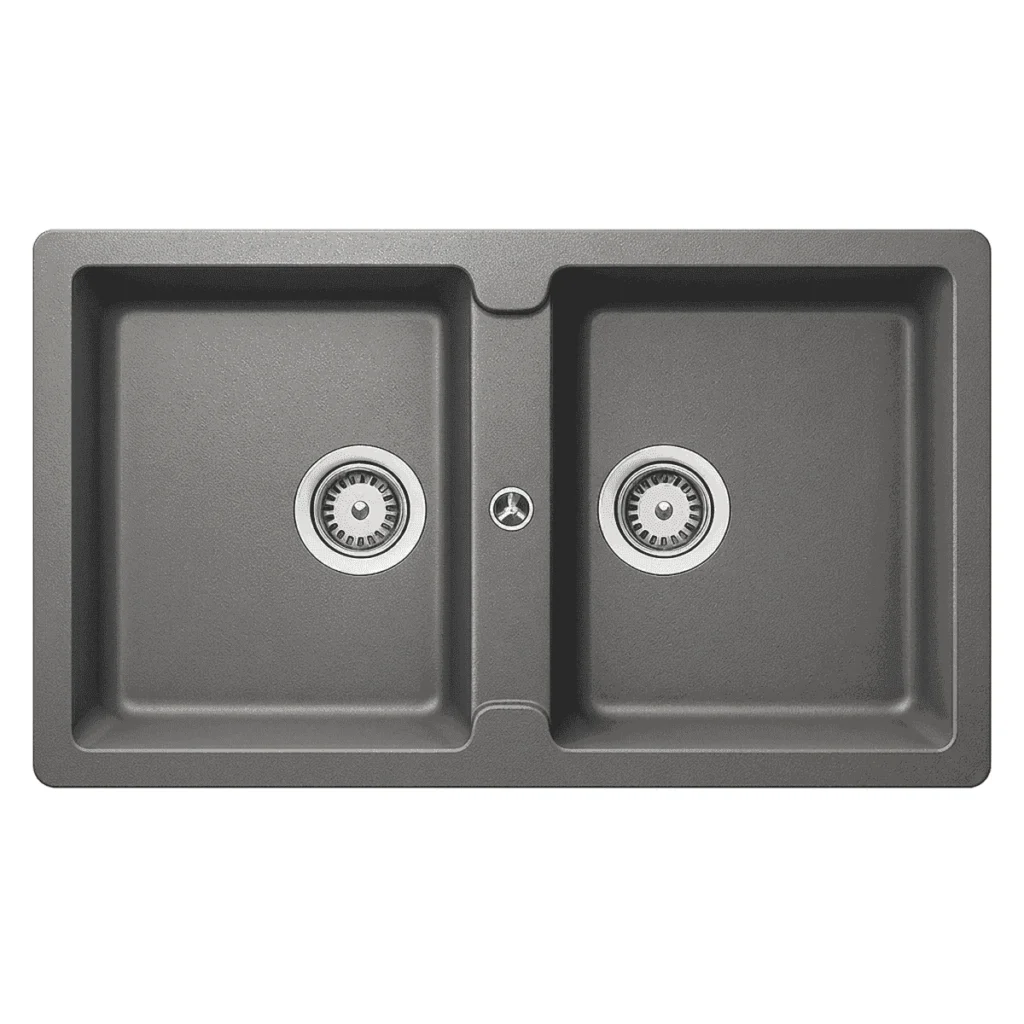 (860mm) Chậu bếp HAFELE HS19-GEN2S90 570.36.500 Grey
