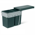 (P,30cm,30L) Thùng rác HAFELE 502.72.761 2 ngăn HAILO TANDEM