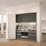 (H2600mm, 25kg) Cửa trượt xoay HAFELE 409.31.010 409.31.011 HAWA folding concepta 25