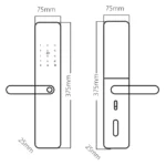 Khóa điện tử vân tay, BOSCH ID 40P EU