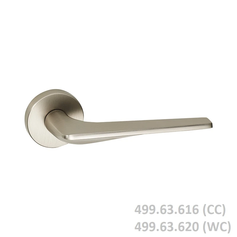 (SET C) Bộ tay nắm gạt HAFELE 499.63.616 499.63.620 (Nickel mờ)