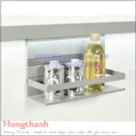 Kệ gia vị lắp vào thanh nhôm treo tường nhà bếp Hafele 521.01.530