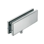 Kẹp kính trên có ty Hafele inox mờ 981.00.020