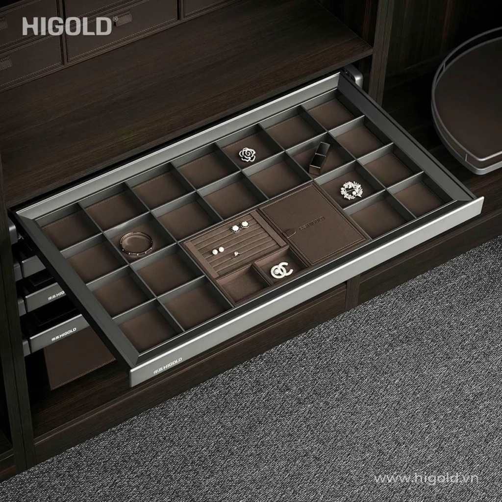 Ngăn kéo đựng trang sức, HiGold Series A (Xám)