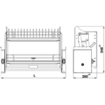 (P,600-900mm,oval) Rổ nâng hạ HAFELE 504.71.073 504.71.074 504.71.075 504.71.076 ORIA