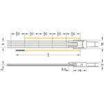 (24V,8mm,3W,9.6W,480LEDs) Đèn LED dây HAFELE dòng COB 3174 833.75.311 833.75.312 (đơn sắc)