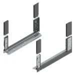 (40kg,C.177mm) Ray hộp âm Blum LEGRABOX IC thành vách kính 780C5002S IA-01 5695619 6844322 2134959