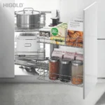 (450mm) Giá góc liên hoàn HiGold Starlink, inox304 (Trái, phải)