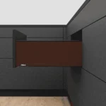 (40kg,C.177mm) Ray hộp Blum LEGRABOX C Special edition 770M5002S FA 2118517 (Nâu đỏ nhám – Noble rust)