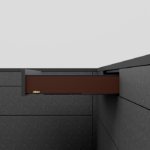 (40kg,M.90.5mm) Ray hộp Blum LEGRABOX M Special edition 770M5002S SK 8033020 (Nâu đỏ nhám – Noble rust)