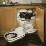 (K, 450mm, trái) Rổ góc Kesseböhmer 541.32.671 Lemans II (Xoay trái)