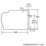 Lò hấp 45cm Bosch CDG634BS1 Series 8